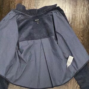 Madewell Navy Corduroy Jacket